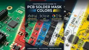 Comprehensive Guide to PCB Solder Mask Colors: Performance, DFM, and Selection Guide